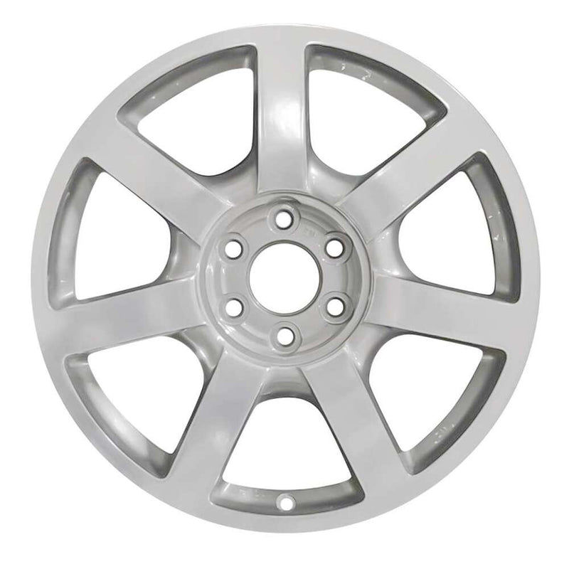 2005 cadillac srx wheel 18 polished silver aluminum 6 lug w4581ps 3