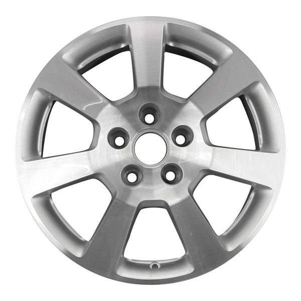 2007 cadillac cts wheel 17 machined silver aluminum 5 lug w4586ms 2