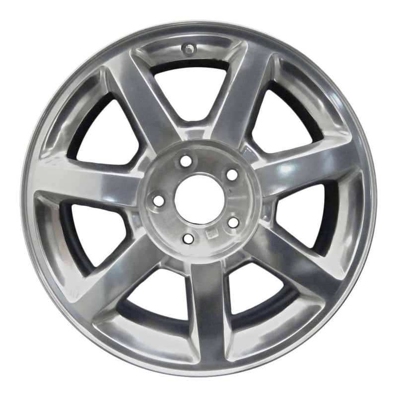 2008 cadillac cts wheel 17 polished aluminum 5 lug w4588p 4