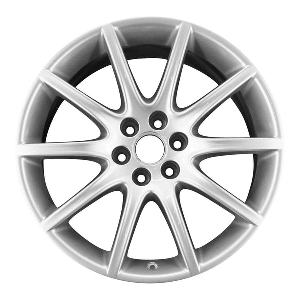 2009 cadillac cts wheel 18 hyper aluminum 6 lug w4595h 5