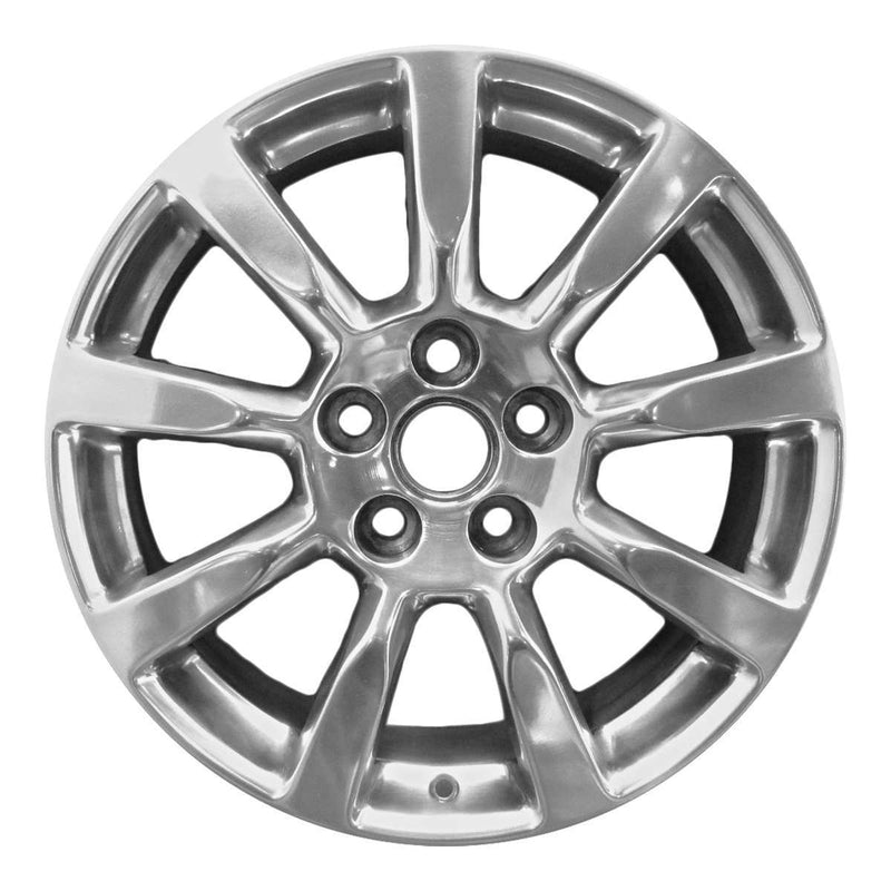 2007 cadillac cts wheel 18 polished aluminum 5 lug w4596p 2