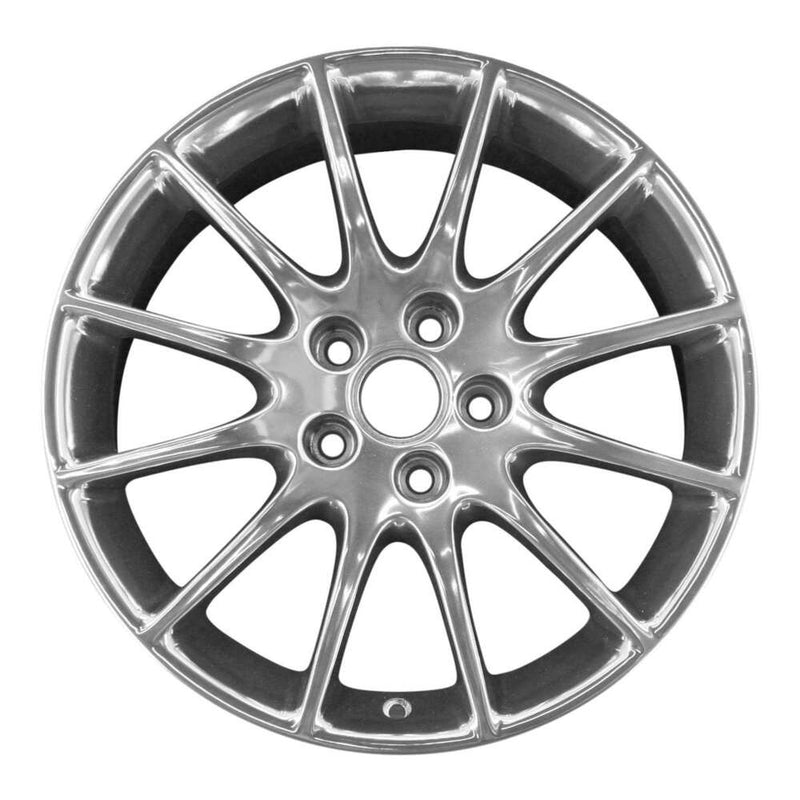 2007 cadillac cts wheel 18 polished aluminum 5 lug w4597p 2