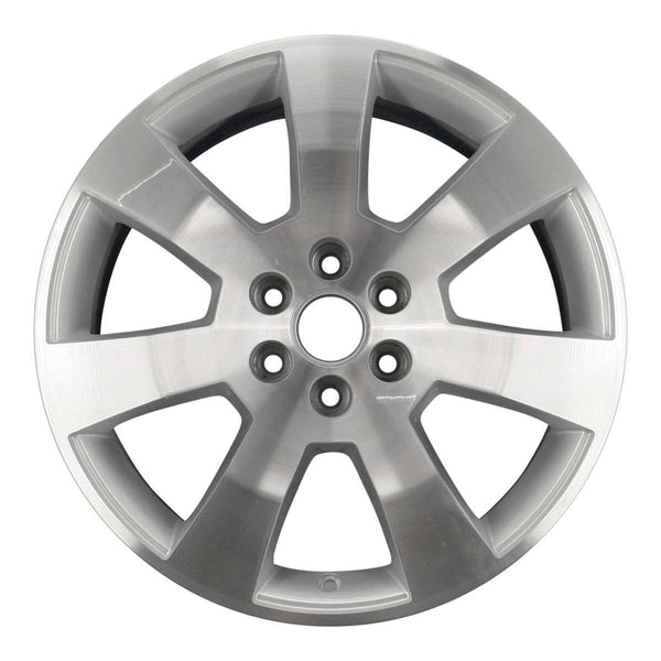 2006 cadillac srx wheel 18 machined silver aluminum 6 lug w4607ms 1