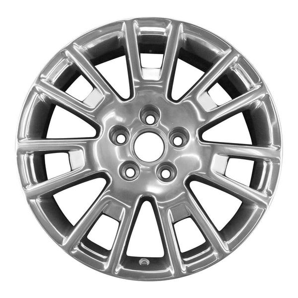 2009 cadillac xlr wheel 18 polished aluminum 5 lug w4638p 5