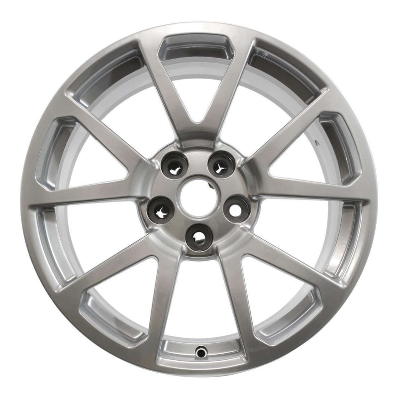 2010 cadillac sts wheel 19 hyper aluminum 5 lug w4648h 9