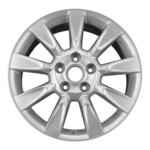 2009 cadillac xlr wheel 18 silver aluminum 5 lug w4657s 1