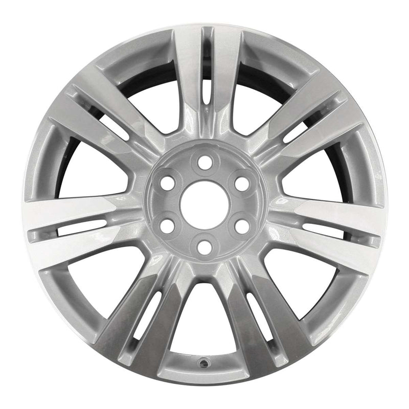 2012 cadillac srx wheel 18 machined silver aluminum 6 lug w4664ms 3