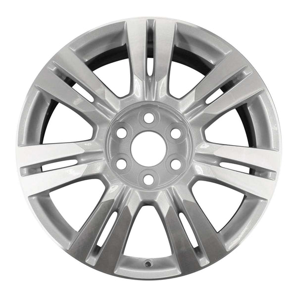 2013 cadillac srx wheel 18 machined silver aluminum 6 lug w4664ms 4