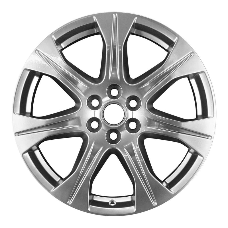 2010 cadillac srx wheel 20 hyper aluminum 6 lug w4667h 1