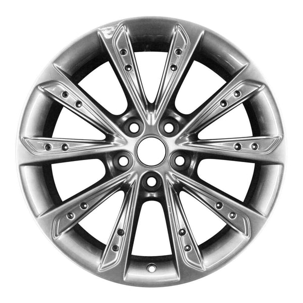 2018 cadillac xts wheel 19 hyper aluminum 5 lug w4697h 7