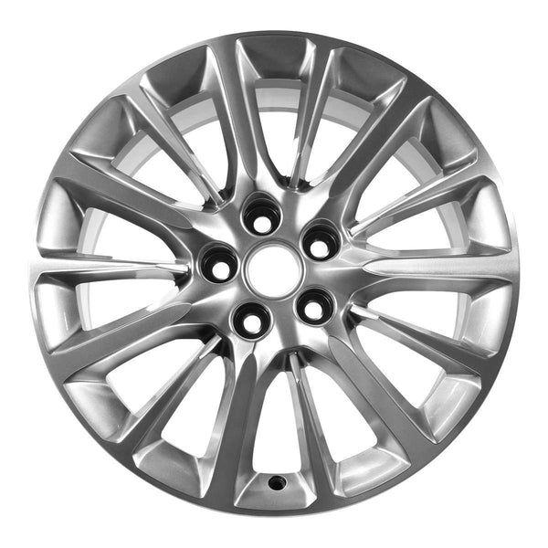 2016 cadillac cts wheel 19 hyper aluminum 5 lug w4762h 1