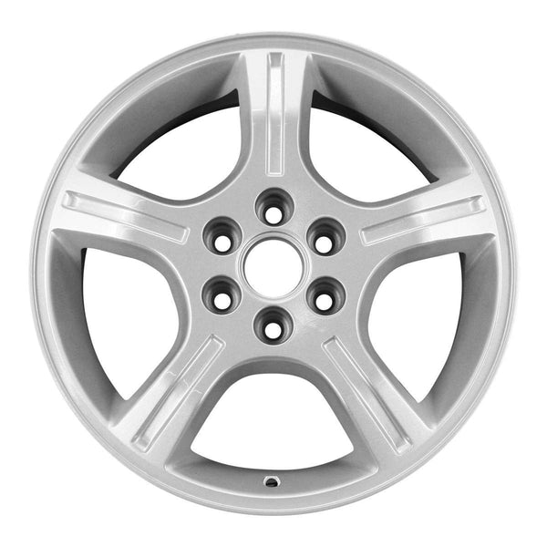 2009 chevrolet uplander wheel 17 silver aluminum 6 lug w5012s 4