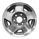 1999 chevrolet tahoe wheel 16 machined charcoal aluminum 6 lug w5015mc 39