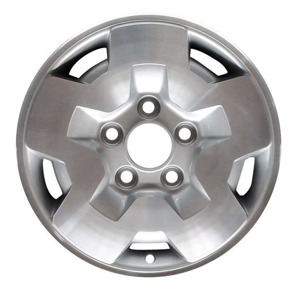 2001 gmc sonoma wheel 15 machined silver aluminum 5 lug w5031ms 49