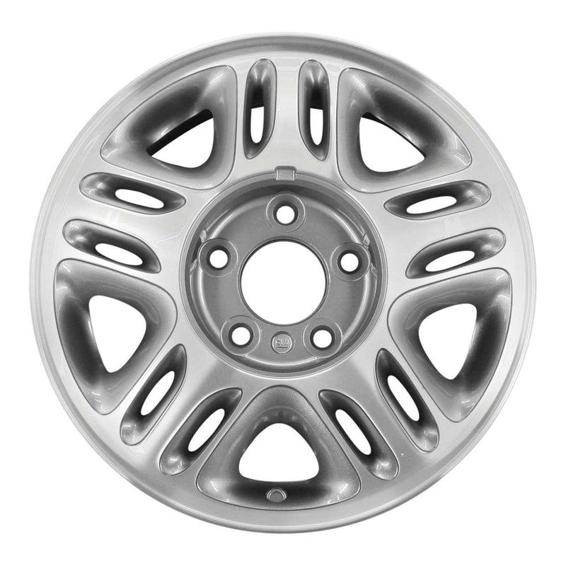 2000 chevrolet venture wheel 15 machined charcoal aluminum 5 lug w5057mc 4