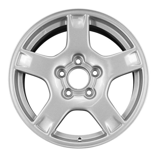 1999 chevrolet corvette wheel 17 silver aluminum 5 lug w5058s 3