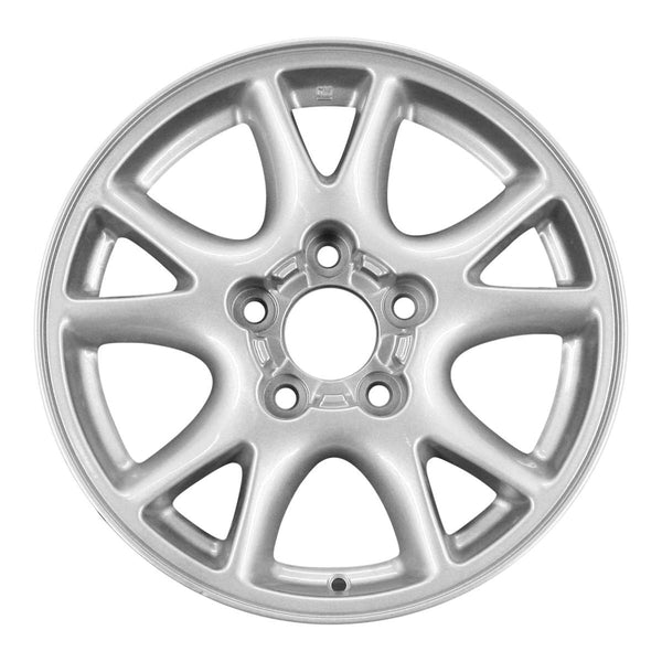 2002 chevrolet camaro wheel 16 silver aluminum 5 lug w5089s 3