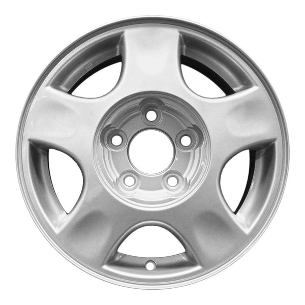 2002 chevrolet malibu wheel 15 silver aluminum 5 lug w5097s 3