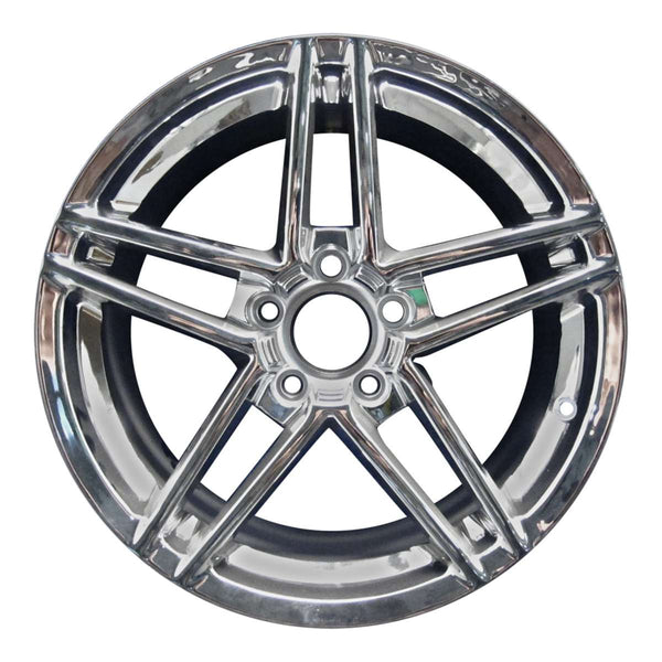 2007 chevrolet corvette wheel 18 chrome aluminum 5 lug w5100chr 2