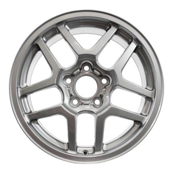 2003 chevrolet corvette wheel 17 silver aluminum 5 lug w5123s 3