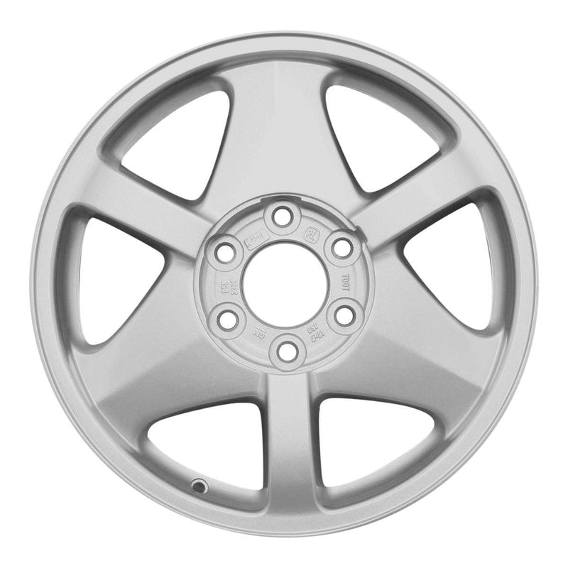 2003 gmc envoy wheel 17 silver aluminum 6 lug w5135s 2