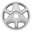 2002 gmc envoy wheel 17 silver aluminum 6 lug w5135s 1