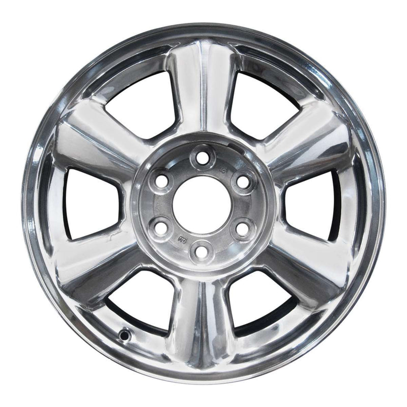 2002 gmc envoy wheel 17 polished aluminum 6 lug w5143p 1