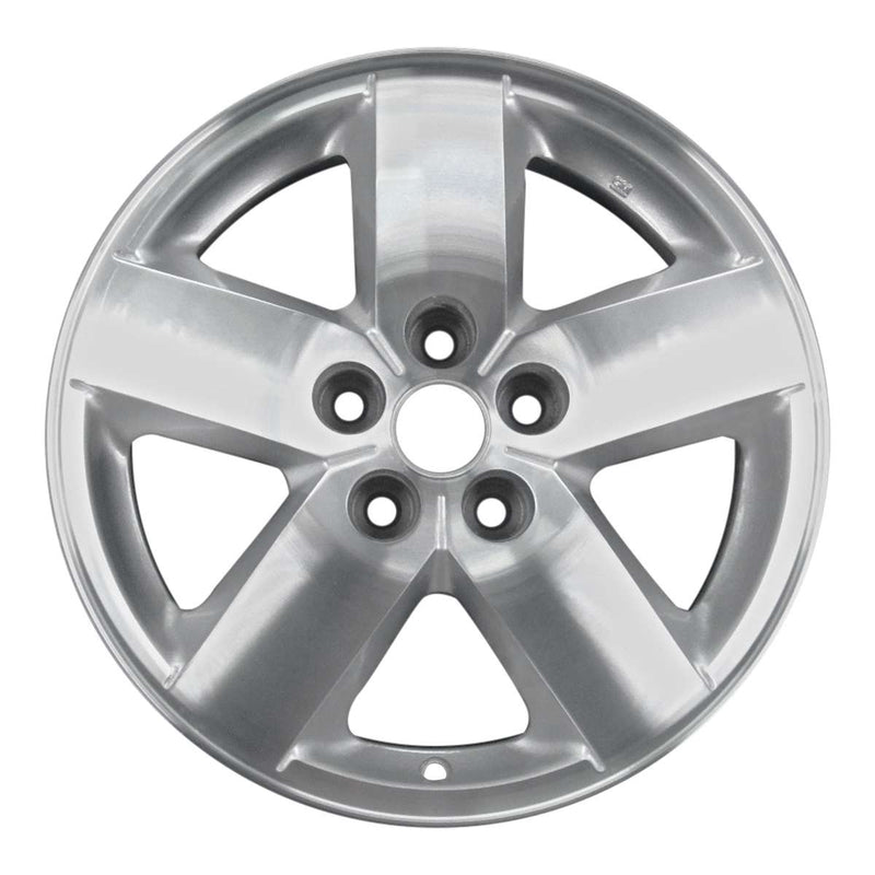 2003 chevrolet cavalier wheel 15 machined silver aluminum 5 lug w5155ms 1