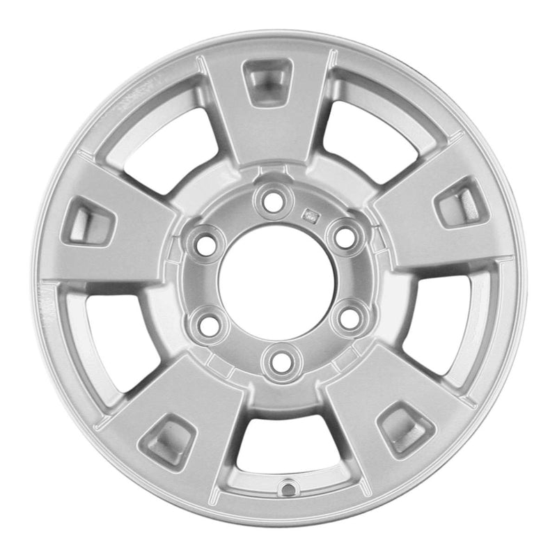 2005 chevrolet colorado wheel 15 silver aluminum 6 lug w5183s 13