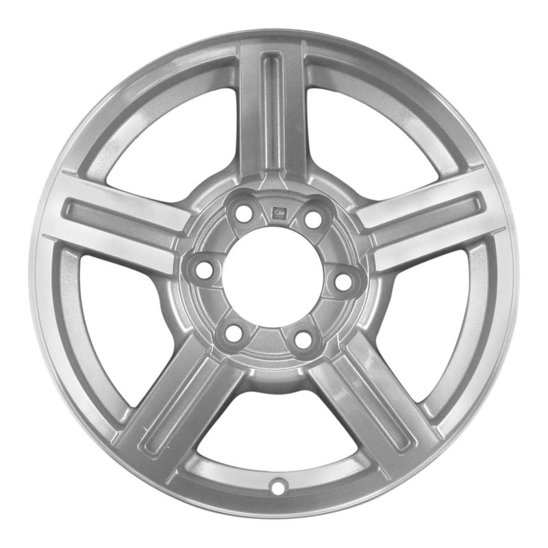 2005 chevrolet colorado wheel 17 machined silver aluminum 6 lug w5184ms 4