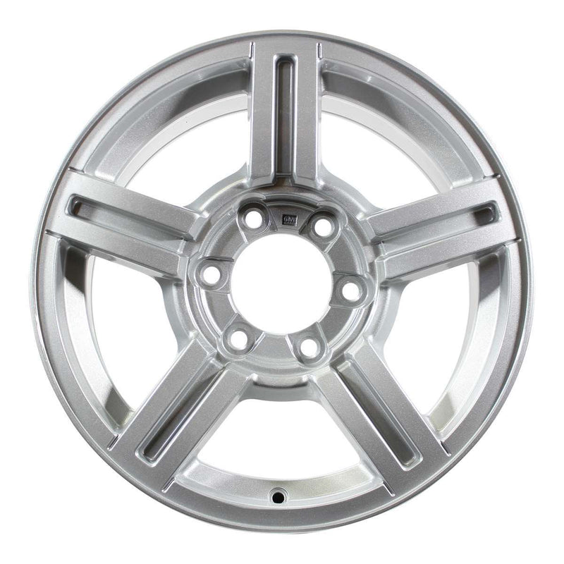 2004 chevrolet colorado wheel 17 silver aluminum 6 lug w5184s 3