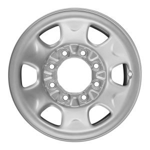 2006 chevrolet silverado wheel 16 silver steel 8 lug w5198s 16