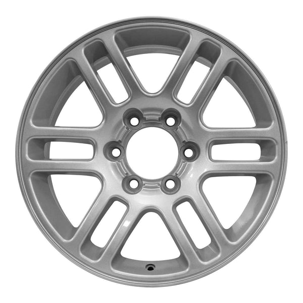 2009 chevrolet colorado wheel 18 silver aluminum 6 lug w5228s 11