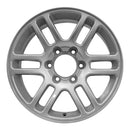 2007 chevrolet colorado wheel 18 silver aluminum 6 lug w5228s 9
