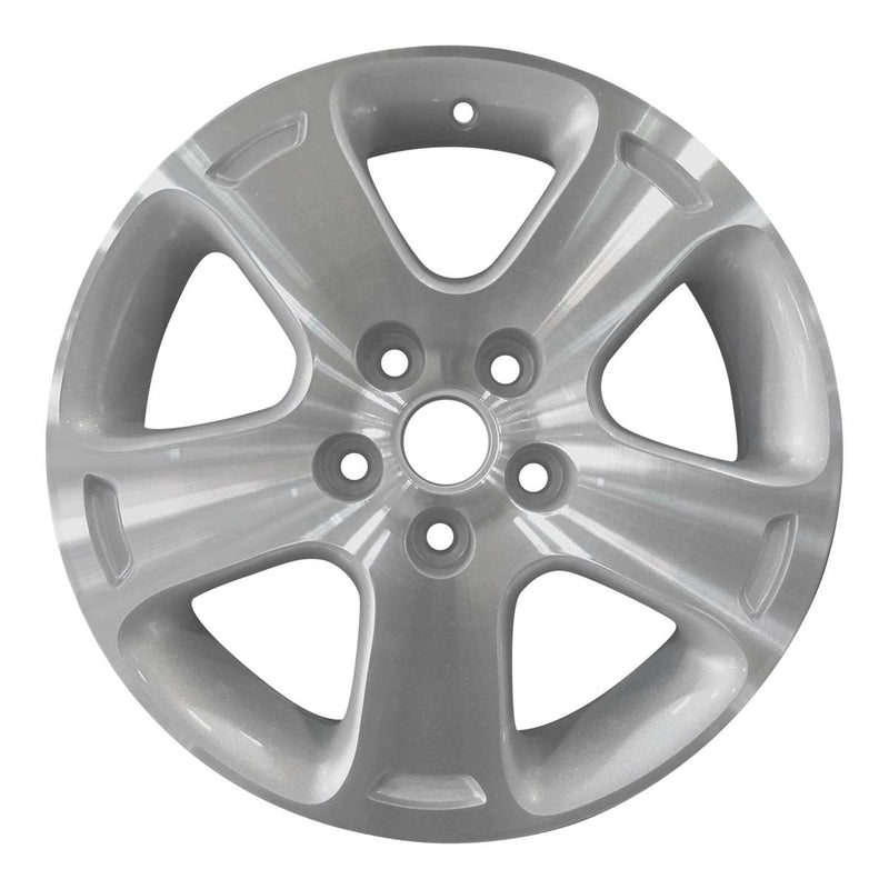 2007 chevrolet hhr wheel 16 machined silver aluminum 5 lug w5247ms 2