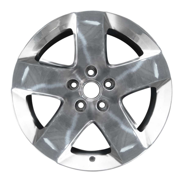 2008 chevrolet hhr wheel 17 polished aluminum 5 lug w5249p 3