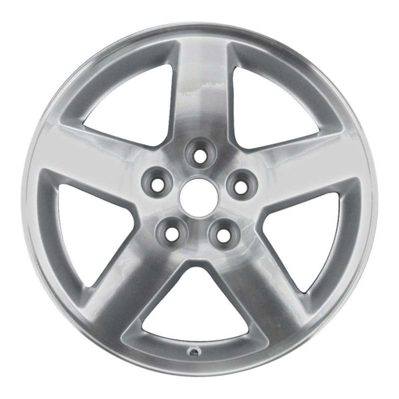 2006 chevrolet cobalt wheel 16 machined silver aluminum 5 lug w5269ms 10