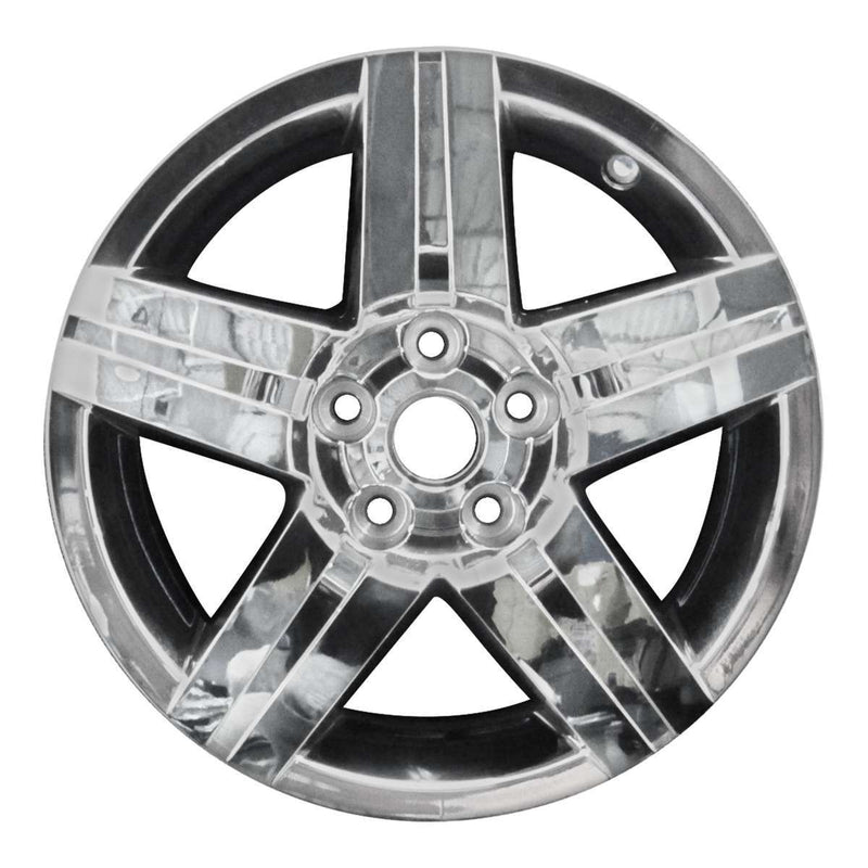 2008 chevrolet equinox wheel 17 chrome aluminum 5 lug w5277chr 2