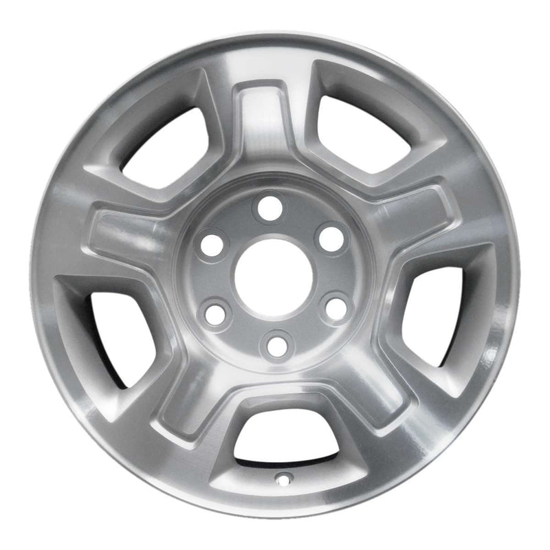 2011 chevrolet suburban wheel 17 machined silver aluminum 6 lug w5295ms 26