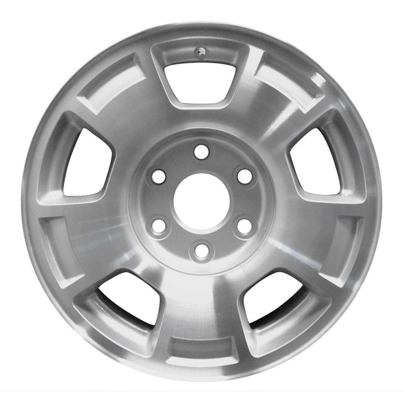 2014 chevrolet tahoe wheel 17 machined silver aluminum 6 lug w5299ms 29