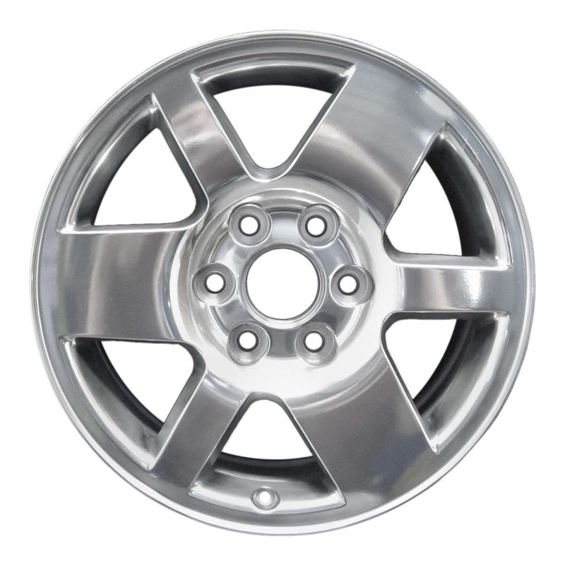 2008 gmc yukon wheel 18 polished aluminum 6 lug w5302p 2