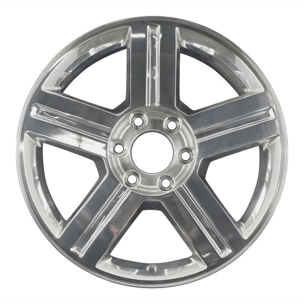 2008 chevrolet trailblazer wheel 18 polished aluminum 6 lug w5311p 2