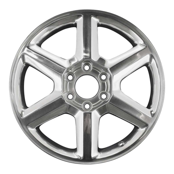 2007 gmc envoy wheel 18 polished aluminum 6 lug w5313p 1