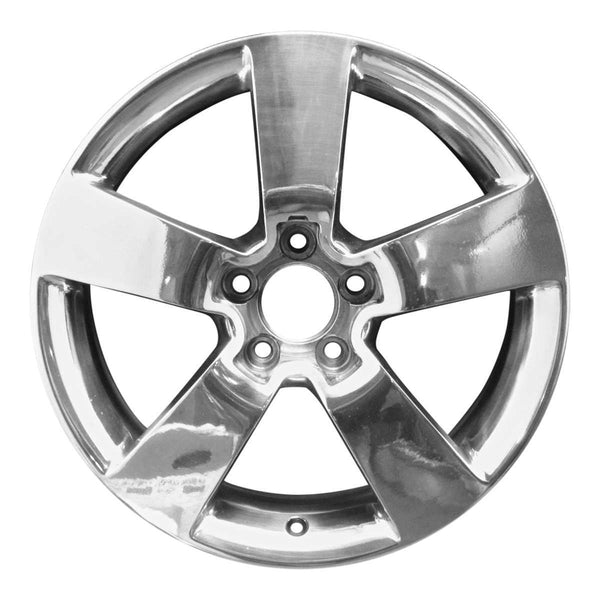 2007 chevrolet equinox wheel 18 polished aluminum 5 lug w5337p 3