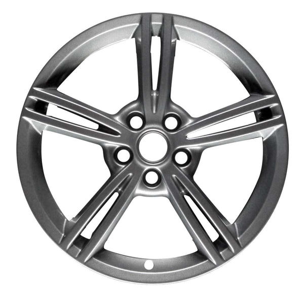 2009 chevrolet corvette wheel 18 charcoal aluminum 5 lug w5338c 3