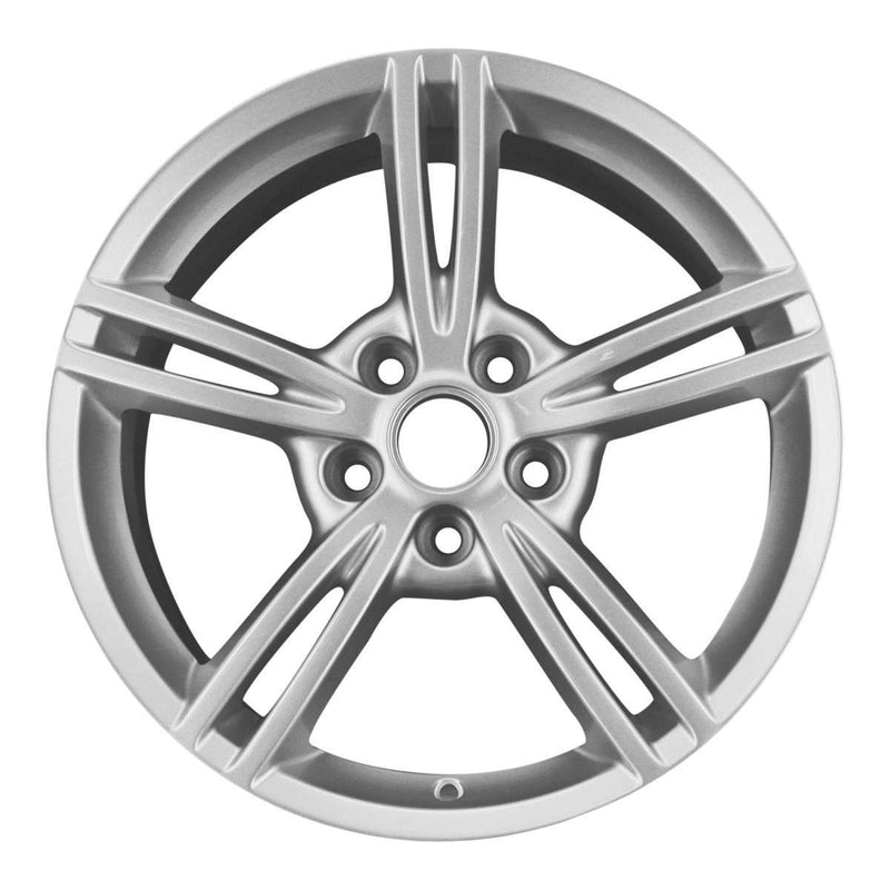 2008 chevrolet corvette wheel 18 silver aluminum 5 lug w5340s 1