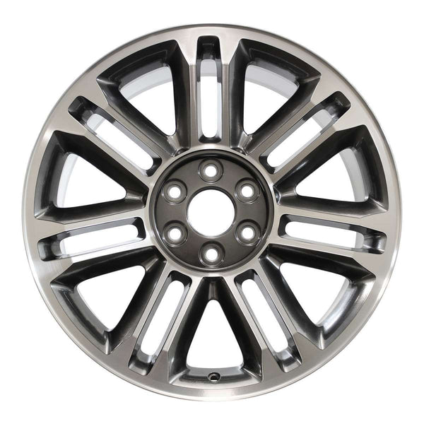 2008 cadillac escalade wheel 22 machined hyper aluminum 6 lug w5358mh 4