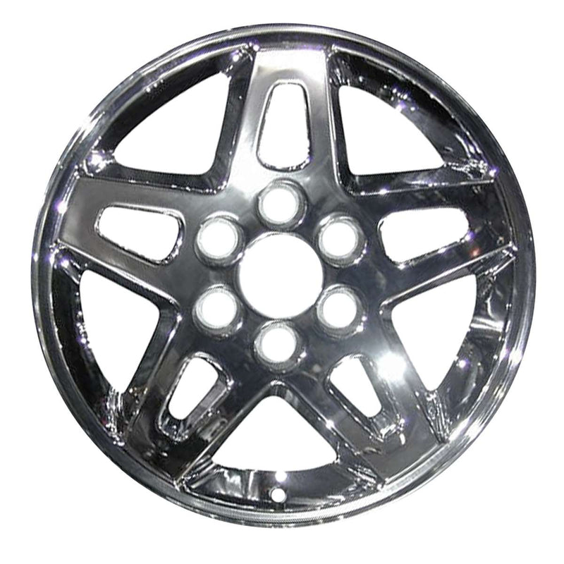 2009 gmc sierra wheel 18 polished aluminum 6 lug w5366p 5