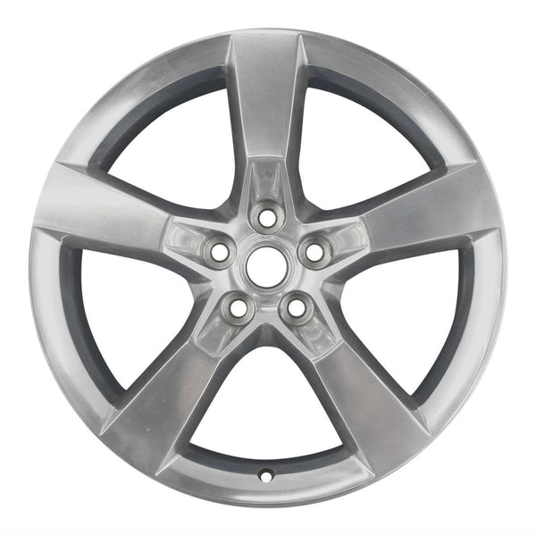 2012 chevrolet camaro wheel 20 polished aluminum 5 lug w5445p 3