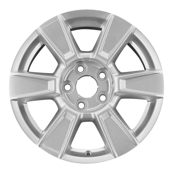 2010 gmc terrain wheel 17 silver aluminum 5 lug w5449s 1